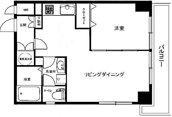 秀和新川レジデンスの間取り写真
