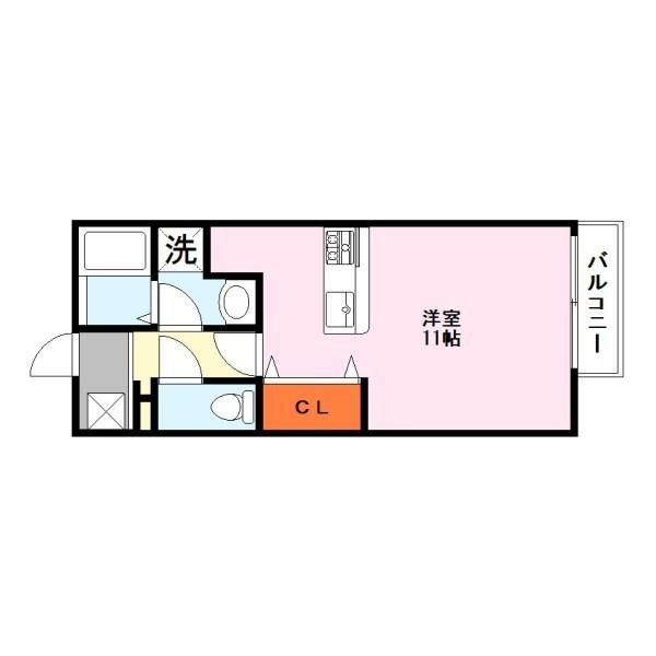 エバーグリーンコート山中の間取り写真