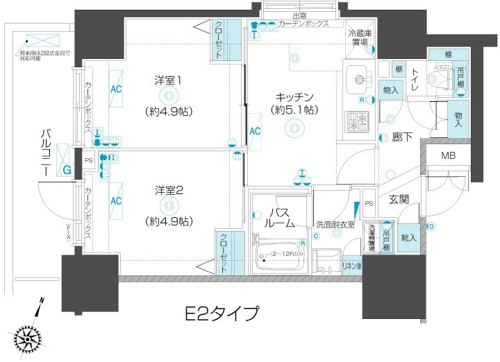 フェニックス板橋大山の間取り写真