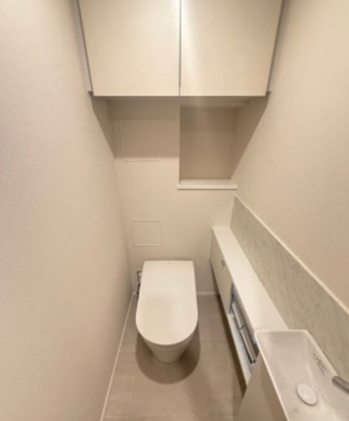 ＪＲ山手線 恵比寿駅 徒歩9分 5階建 築1年のトイレ写真