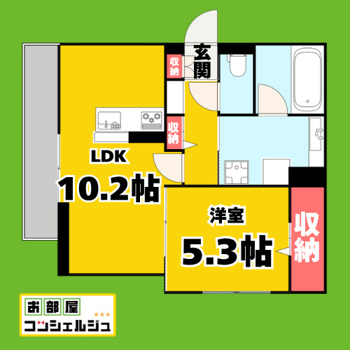 セレスティア藤江町の間取り写真