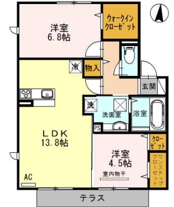 ロコソラーレの間取り写真