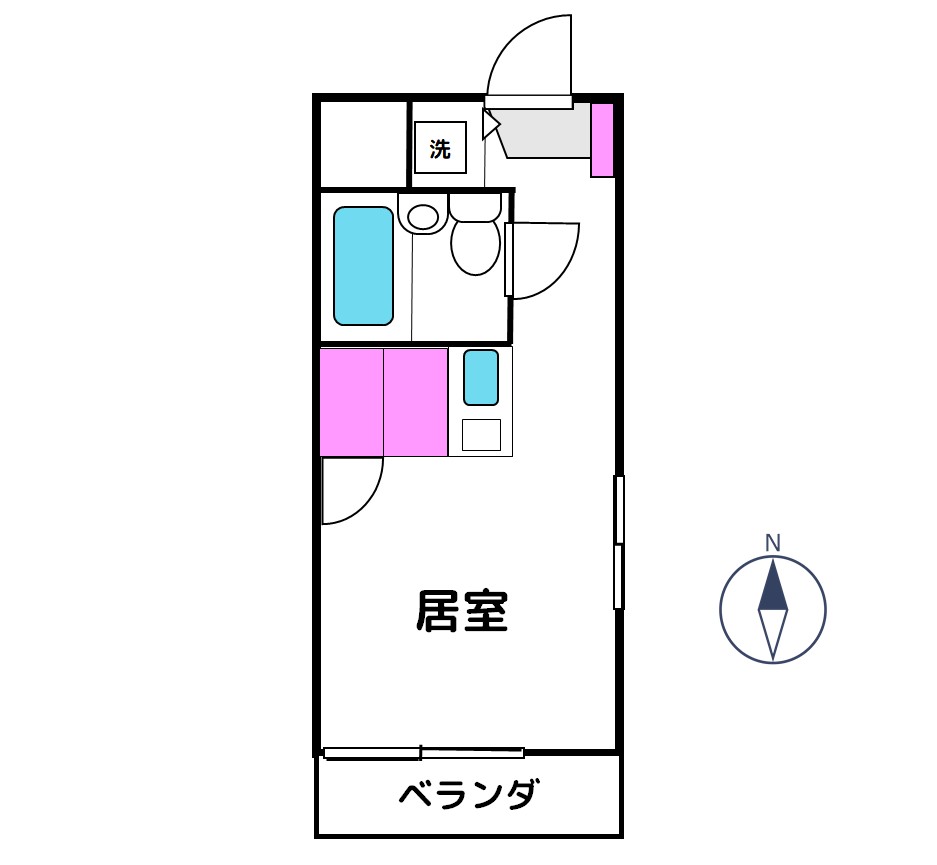 トップ門沢橋の間取り写真