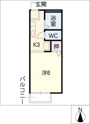 サンＡＫＡＮＡＴの間取り