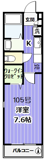 erizo湘南の間取り