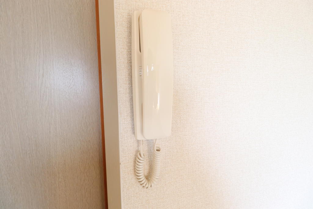 セキュリティ　インターホン付きです！