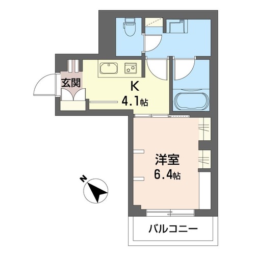 クレドール江ノ島の間取り写真