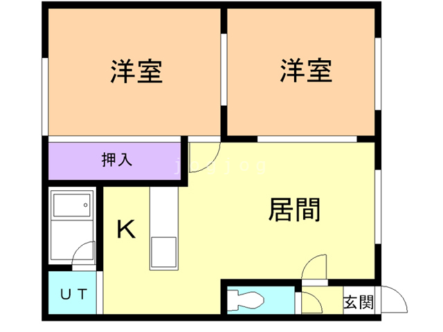 ワンダーハイツ９８の間取り