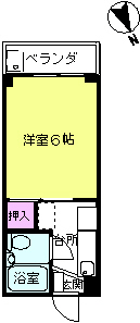 ベルメゾン　※弊社管理物件の間取り