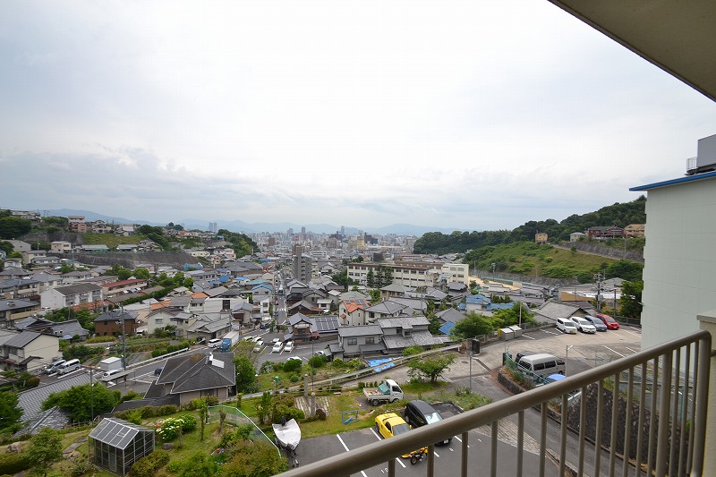 【広島市西区己斐上のマンションの眺望】