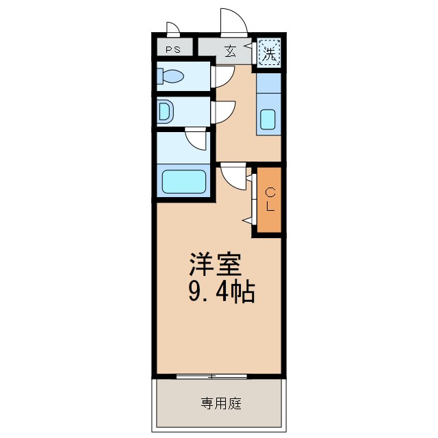 フジパレス太田II番館の間取り