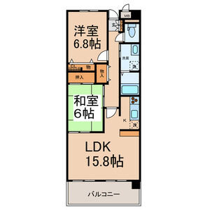 カトルセゾンの間取り