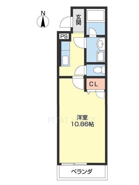 パイナップル荘の間取り