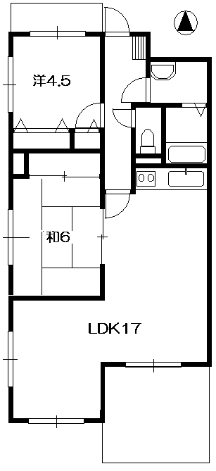 ビュー小林の間取り