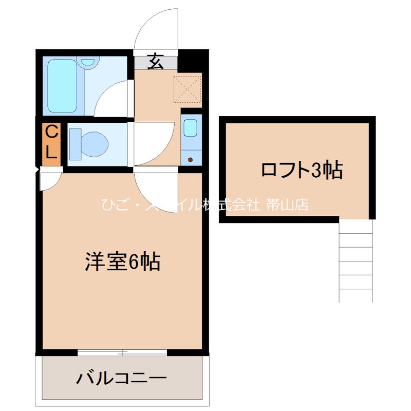 サンセルコ帯山の間取り