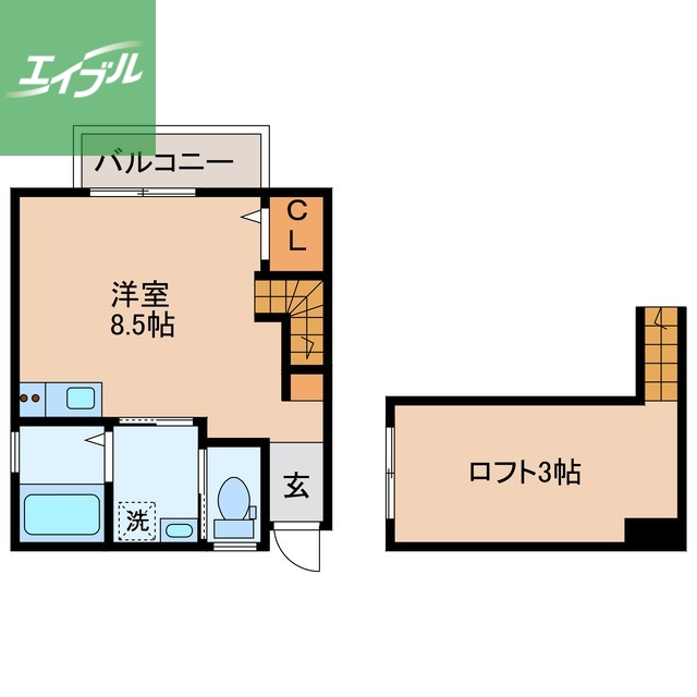 アメニティ東小島Iの間取り