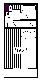 カワシマビルの間取り