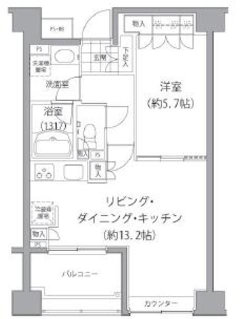 エーデル練馬の間取り