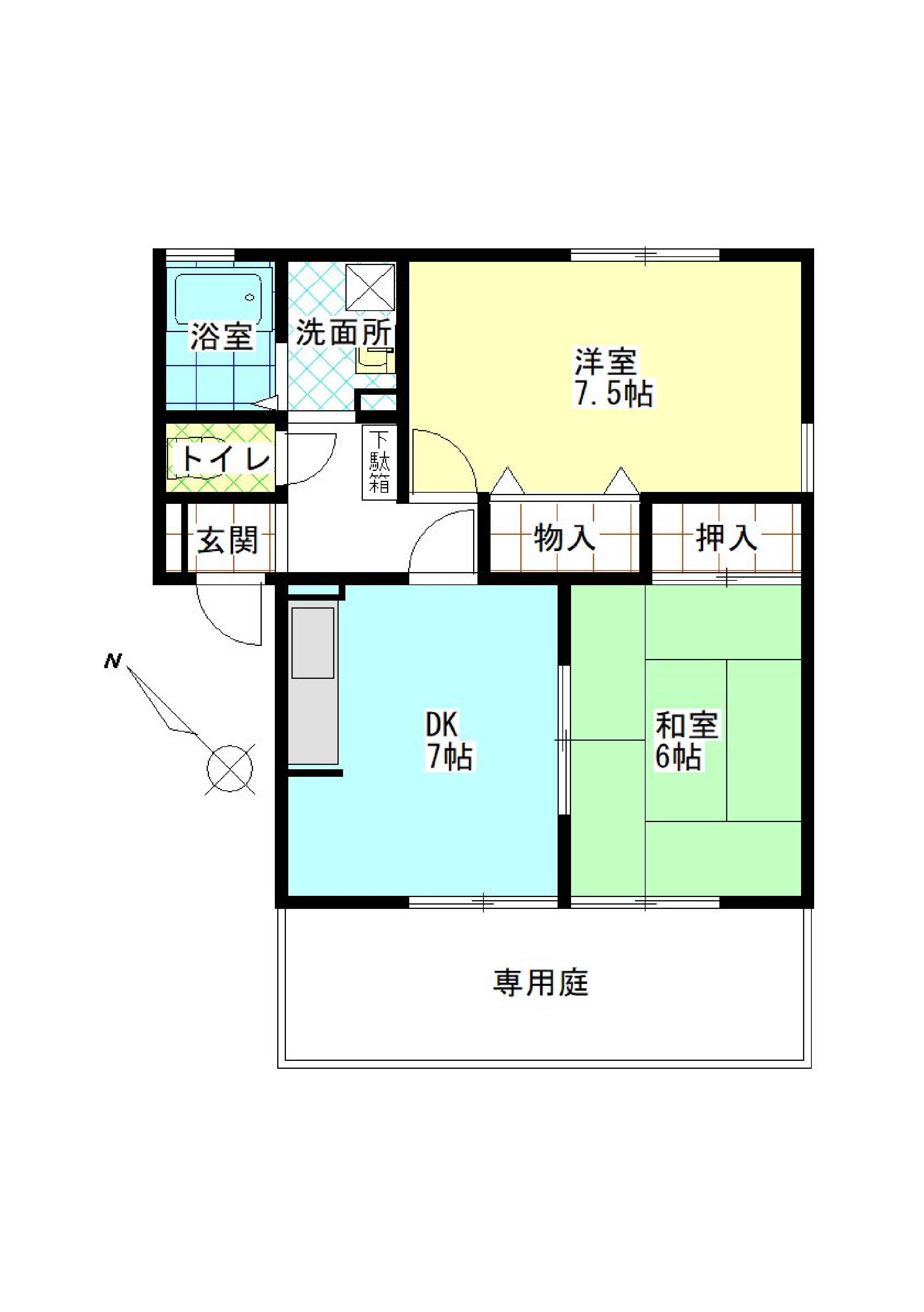 サンセールの間取り