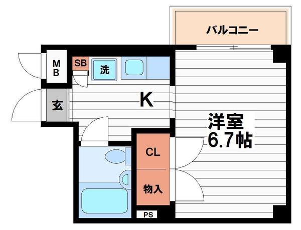 【ハイツ澤の間取り】