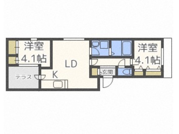 アルビオの間取り