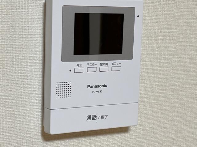 セキュリティ　カメラ付インターホン（イメージ）
