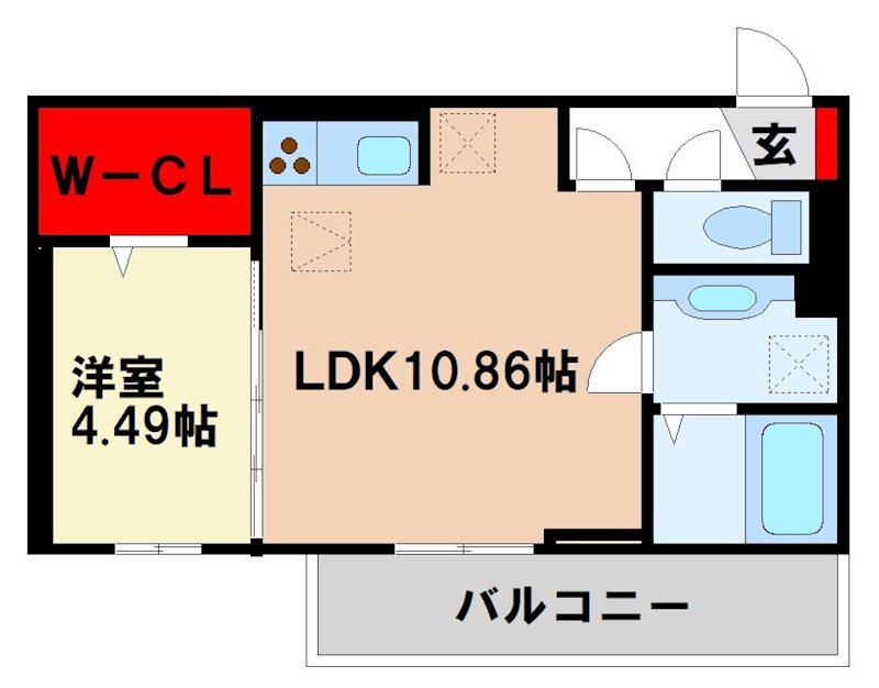 D-roomアスキムの間取り