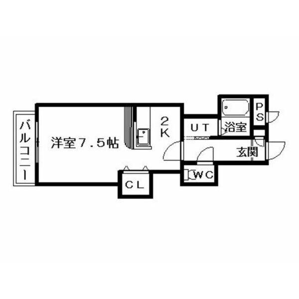 【パレノール山鼻南１８条の間取り】