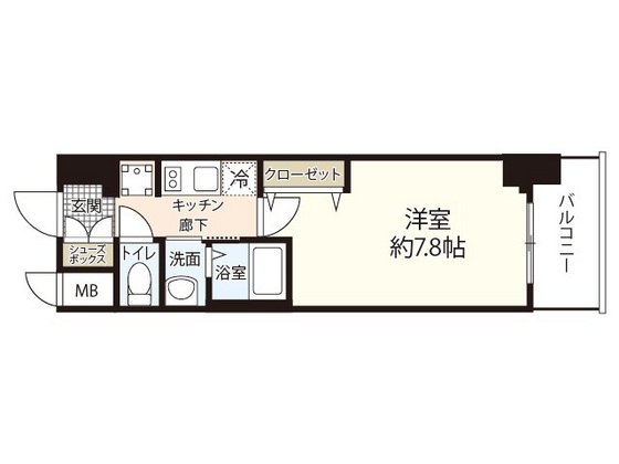 【ＥＣ広島国泰寺の間取り】