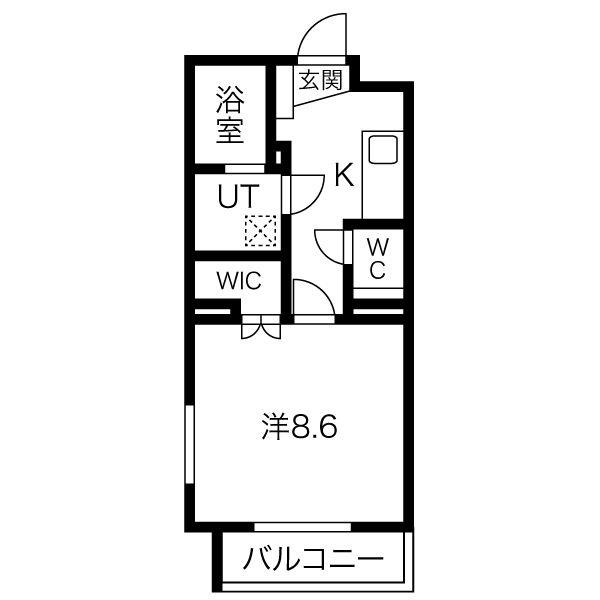 ペイサージュの間取り