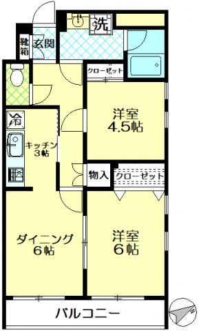 ティグレ131(イチサンイチ)の間取り