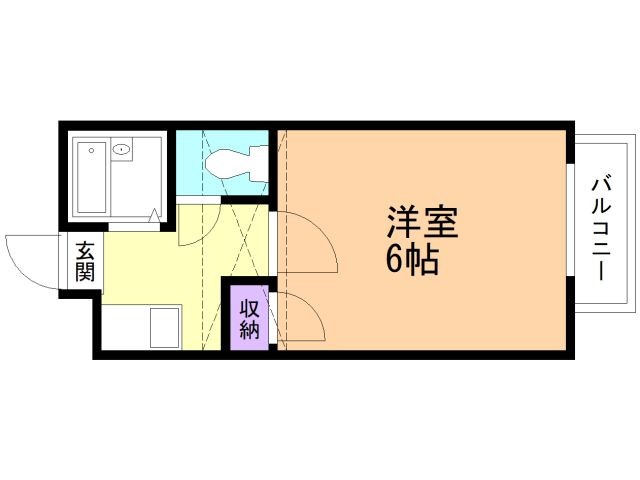 ロフティ栄の間取り