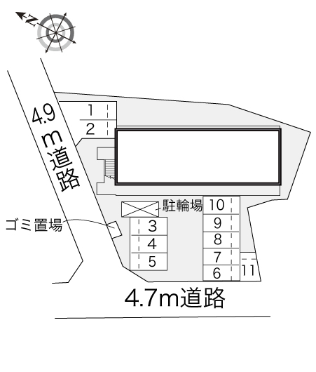 【岸和田市流木町のアパートのその他】