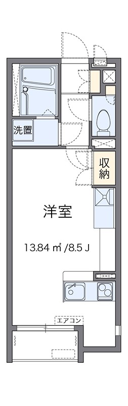 リバーサイドの間取り