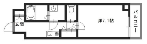 姫路市南町のマンションの間取り