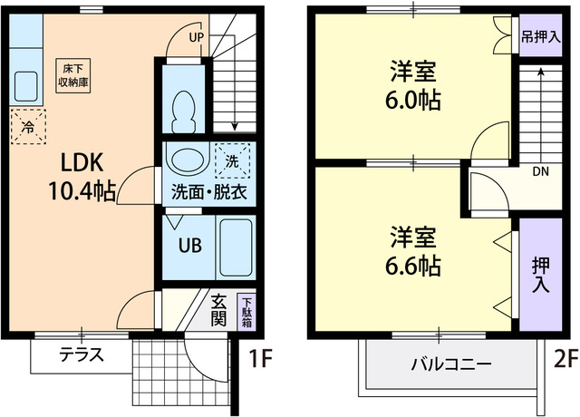 ＲＩＶＥＲＳＩＤＥ　ＫＯＺＡＫＩの間取り