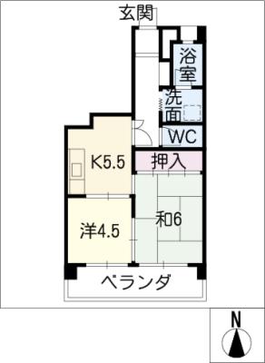 【ＨＥＩＧＨＴＳ　ＫＯＤＡの間取り】