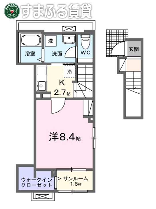 ラトゥール・エヌの間取り