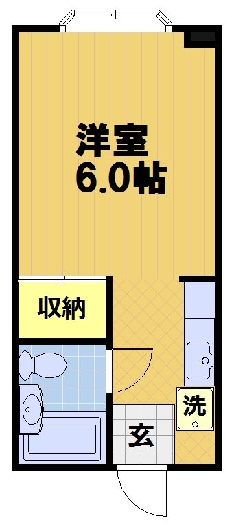 マンションなかむらの間取り