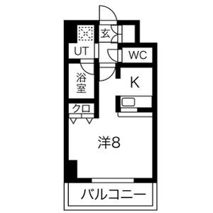 名古屋市北区志賀本通のマンションの間取り