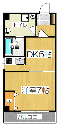 ドルフィン5の間取り