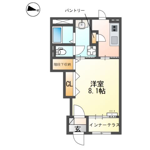 Casa石生の間取り