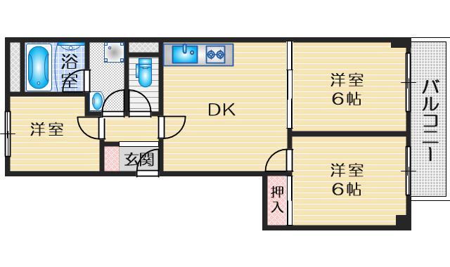 Ｕｒｅｓｉｄｅｎｃｅ緑地公園の間取り