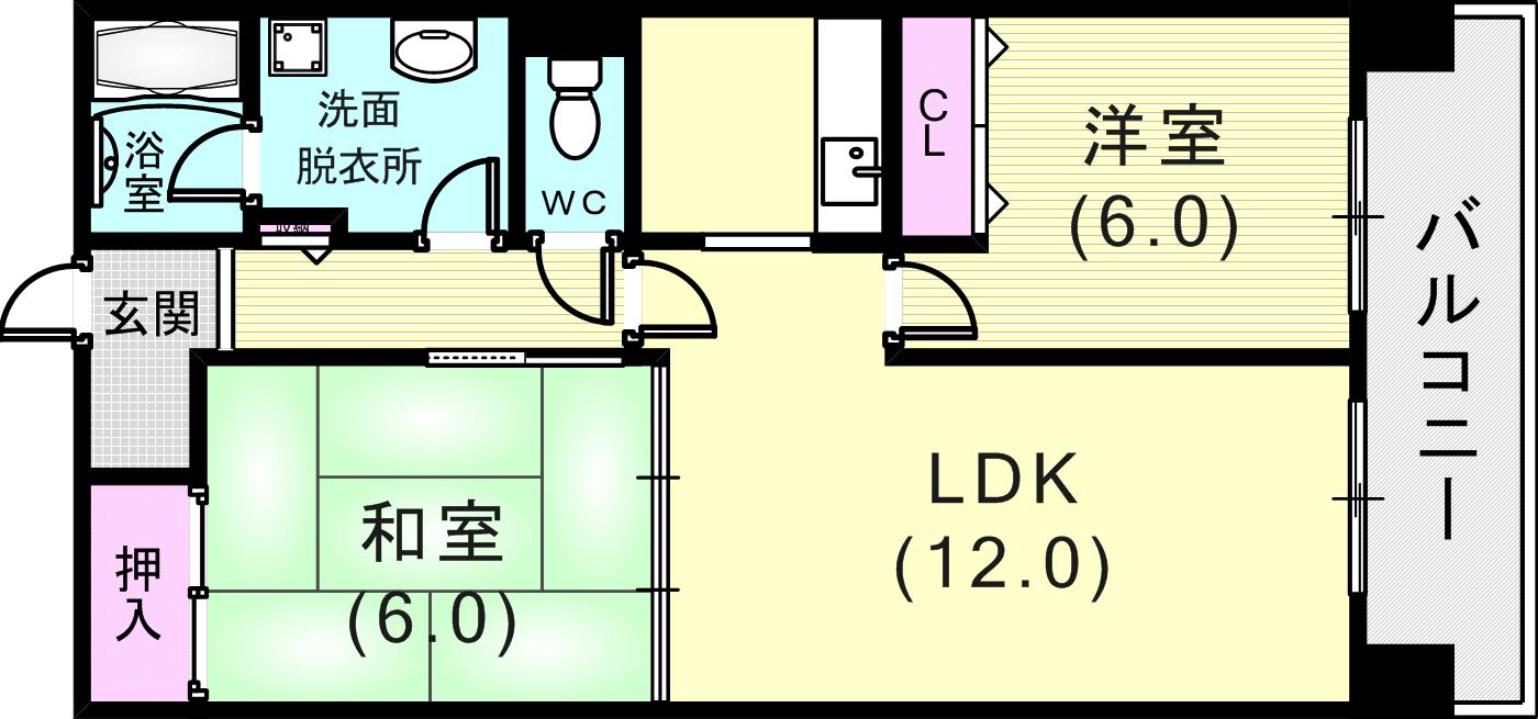 ストークコートの間取り