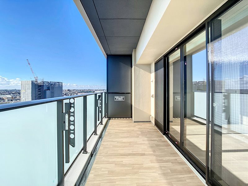 バルコニー　日当たり◎