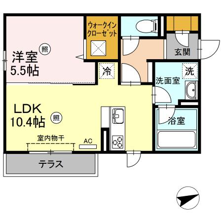 トゥロワ・ブランシュの間取り