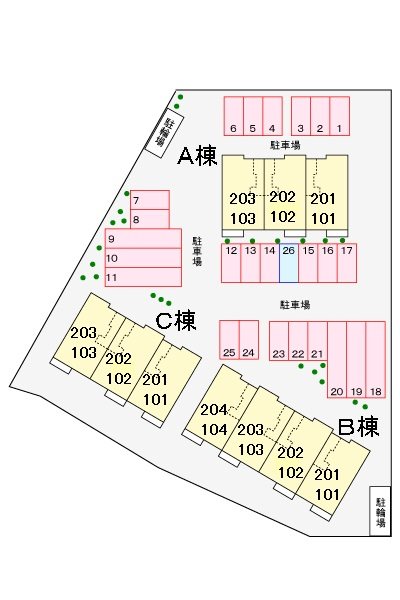 【指宿市西方のアパートのその他】