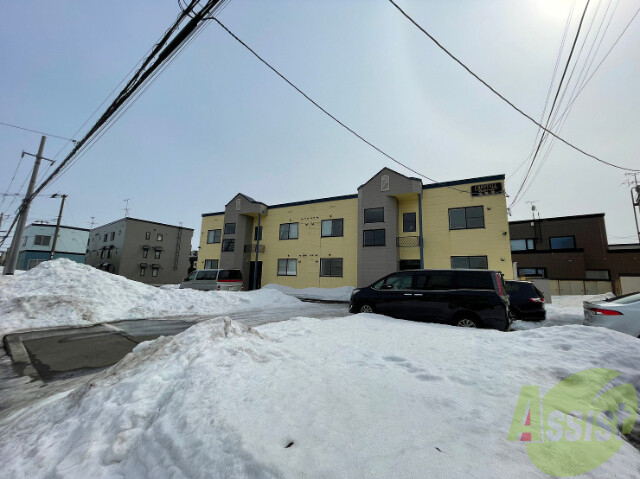 建物外観　札幌市東区北４７条東「クレストール壱番館」