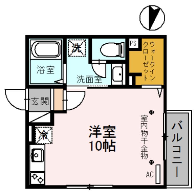 copain・court(コパンコート)の間取り