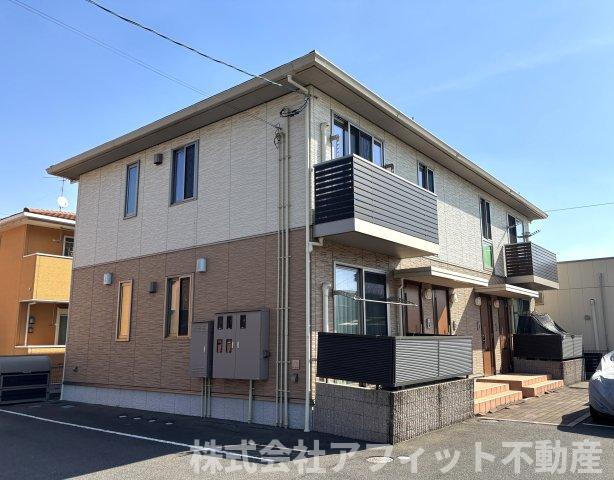 建物外観　ルミナスキタヤマII・軽量鉄骨造